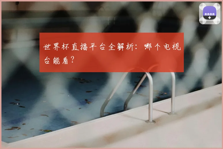世界杯直播平台全解析:哪个电视台能看?